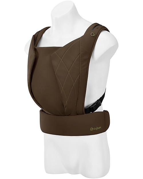 Cybex Yema Click Baby Carrier - Khaki Green - from Birth to 15 Kg - Click-on and Click-off System Baby Carriers