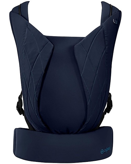 Cybex Yema Click Baby Carrier - Nautical Blue - from Birth to 15 Kg - Click-on and Click-off System Baby Carriers