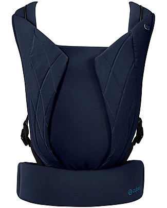Cybex Yema Click Baby Carrier - Nautical Blue - from Birth to 15 Kg - Click-on and Click-off System Baby Carriers