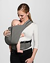 Cybex Yema Click Baby Carrier - Soho Grey - from Birth to 15 Kg - Click-on and Click-off System Baby Carriers