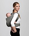 Cybex Yema Click Baby Carrier - Soho Grey - from Birth to 15 Kg - Click-on and Click-off System Baby Carriers