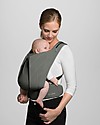 Cybex Yema Click Baby Carrier - Soho Grey - from Birth to 15 Kg - Click-on and Click-off System Baby Carriers
