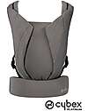 Cybex Yema Click Baby Carrier - Soho Grey - from Birth to 15 Kg - Click-on and Click-off System Baby Carriers