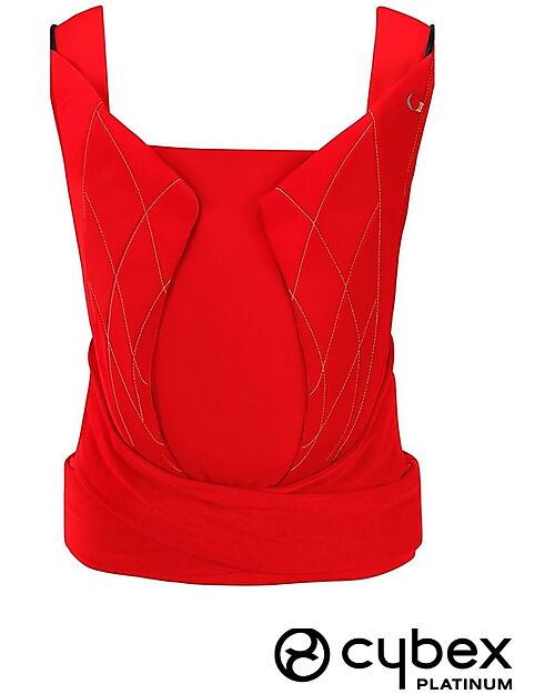 Cybex Yema Tie Baby Carrier - Autumn Gold - from Birth to 15 Kg - Ergonomic and Comfortable Baby Carriers