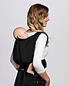 Cybex Yema Tie Baby Carrier - Deep Black - from Birth to 15 Kg - Ergonomic and Comfortable Baby Carriers