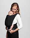 Cybex Yema Tie Baby Carrier - Deep Black - from Birth to 15 Kg - Ergonomic and Comfortable Baby Carriers