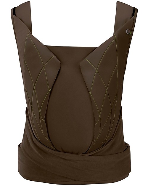 Cybex Yema Tie Baby Carrier - Khaki Green - from Birth to 15 Kg - Ergonomic and Comfortable Baby Carriers
