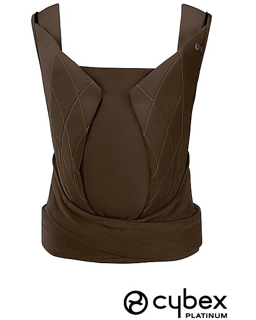 Cybex Yema Tie Baby Carrier - Khaki Green - from Birth to 15 Kg - Ergonomic and Comfortable Baby Carriers