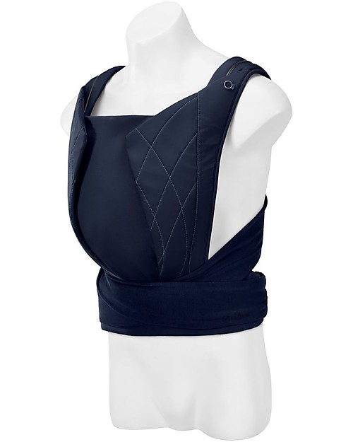Cybex Yema Tie Baby Carrier - Nautical Blue - from Birth to 15 Kg - Ergonomic and Comfortable Baby Carriers