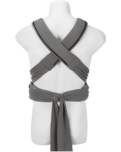 Cybex Yema Tie Baby Carrier - Soho Grey - from Birth to 15 Kg - Ergonomic and Comfortable Baby Carriers