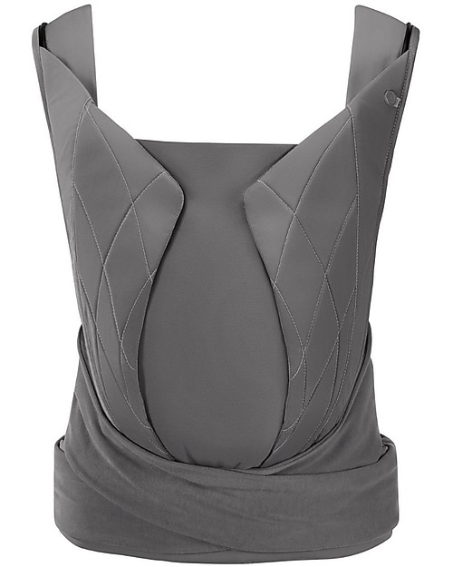 Cybex Yema Tie Baby Carrier Soho Grey from Birth to 15 Kg Ergonomic and Comfortable unisex bambini