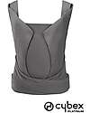 Cybex Yema Tie Baby Carrier - Soho Grey - from Birth to 15 Kg - Ergonomic and Comfortable Baby Carriers