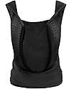 Cybex Yema Tie Baby Carrier - Stardust Black - from Birth to 15 Kg - Leather Details - Ergonomic and Comfortable Baby Carriers