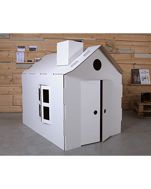 Decoramo Mìcasa, Recycled Cardboard House - 85 cm tall! Art & Craft Kits