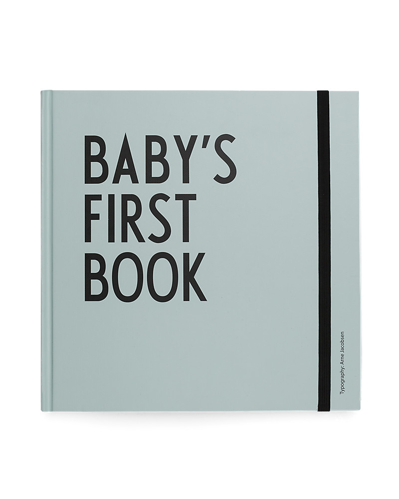 Design Letters Friends Baby s First Book Turquoise 25 x 25 cm