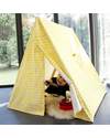Deuz Kid's Tent - Fun "Go Camping" Playing Tent for Children - Yellow Leaves Tepees & Tents
