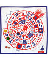 Deuz Super Game of the Goose Traveling Game - 100% organic cotton Board Games