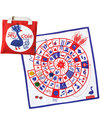 Deuz Super Game of the Goose Traveling Game - 100% organic cotton Board Games