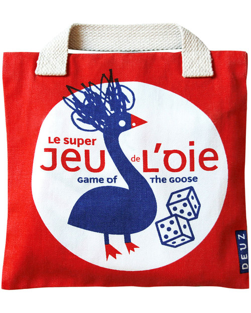 Deuz Super Game of the Goose Traveling Game - 100% organic cotton Board Games