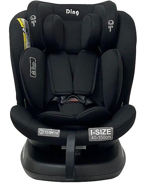 Ding Baby Aiden I-Size Car Seat - Black - GR 0+/1/2/3 Car Seats Group 0+/1