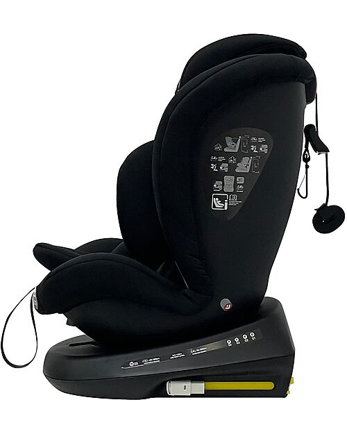Ding Baby Aiden I-Size Car Seat - Black - GR 0+/1/2/3 Car Seats Group 0+/1
