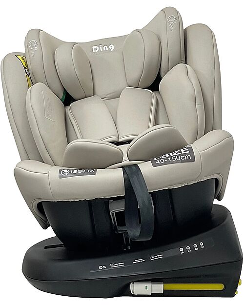 Ding Baby Aiden I-Size Car Seat - Sand - GR 0+/1/2/3 Car Seats Group 0+/1