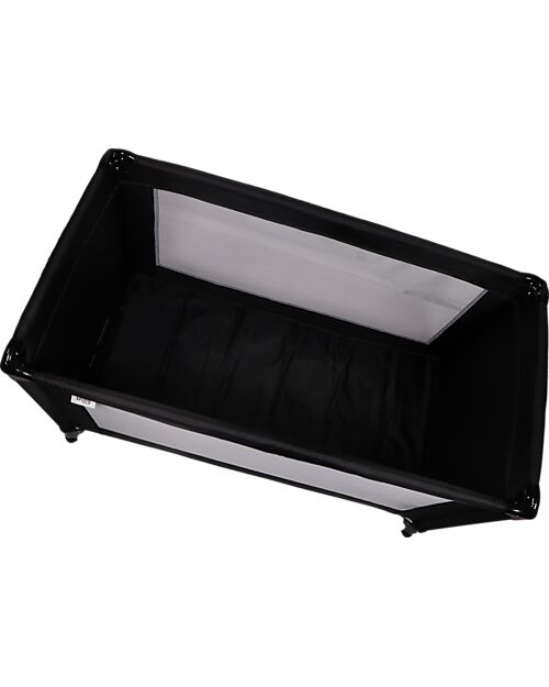 Ding Baby Basic Travel Cot 0/3 Years Old - Black - Easy Folding and Unfolding Travel Cots