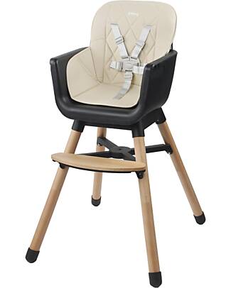 Ding Baby Daily Wooden High Chair - Beige High Chairs