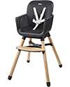 Ding Baby Daily Wooden High Chair - Black High Chairs