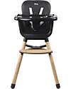 Ding Baby Daily Wooden High Chair - Black High Chairs