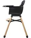 Ding Baby Daily Wooden High Chair - Black High Chairs