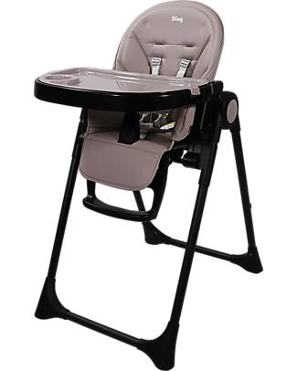 Ding Baby Laze High Chair - Grey - From birth to 3 Years High Chairs