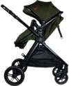Ding Baby Liam Stroller 3 in 1 - Black/Forest Green Trio and Duo Strollers