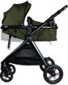 Ding Baby Liam Stroller 3 in 1 - Black/Forest Green Trio and Duo Strollers
