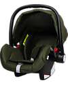 Ding Baby Liam Stroller 3 in 1 - Black/Forest Green Trio and Duo Strollers