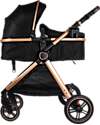 Ding Baby Liam Stroller 3 in 1 - Black/Rosé Trio and Duo Strollers