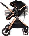 Ding Baby Liam Stroller 3 in 1 - Black/Rosé Trio and Duo Strollers