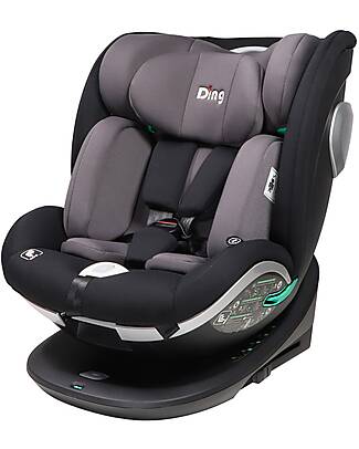 Ding Baby Mace I-Size 360° Car Seat - Black and Grey - GR 0+/1/2/3 Car Seats Group 0+/1