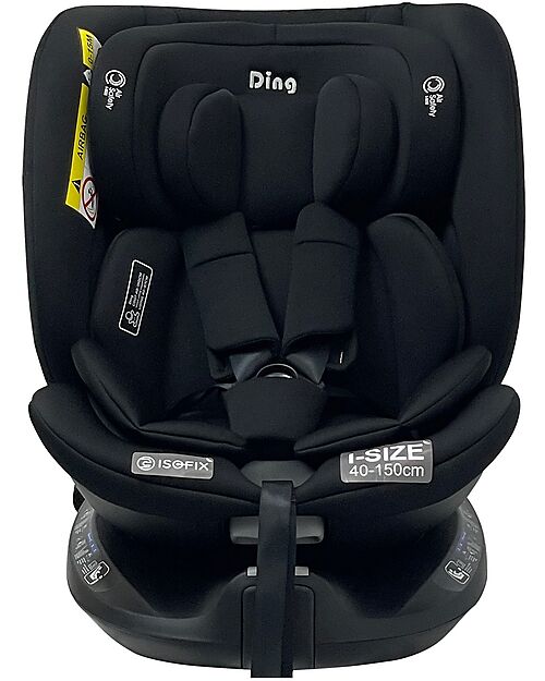 Ding Baby Mae I-Size Car Seat - Black - GR 0+/1/2/3 Car Seats Group 0+/1