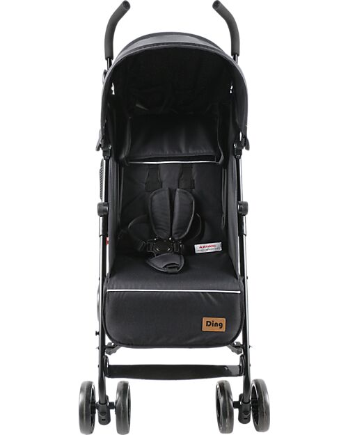 Ding Baby Otis Buggy Stroller - Black - Lightweight and Foldable Lights Strollers