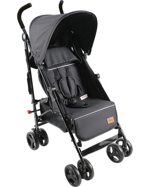 Ding Baby Otis Buggy Stroller - Black - Lightweight and Foldable Lights Strollers