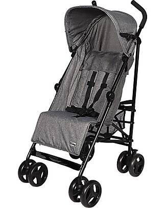 Ding Baby OUTLET - Gogo Stroller from 6 Months - Grey - Easy Foldable Lights Strollers