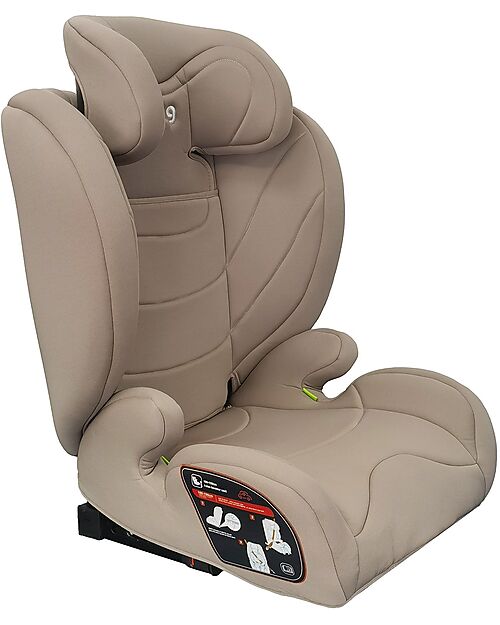 Ding Baby Owen I-Size Car Seat - Taupe - GR 2/3 Car Seats Group 2/3