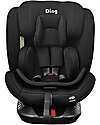 Ding Baby Sky I-Size Car Seat - Black - GR 0+/1/2/3 Car Seats Group 0+/1