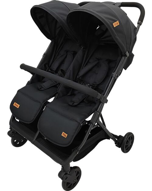 Ding Baby Stroller - Duo Buggy - Mellizo - Black Double Pushchairs
