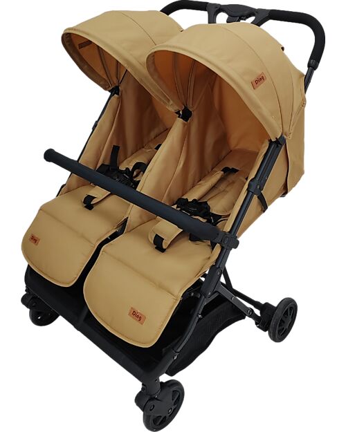 Ding Baby Stroller - Duo Buggy - Mellizo - Camel Double Pushchairs