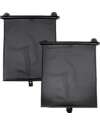 Ding Baby Sun Shades for Car - Black - Retractable System Car Seat Accessories
