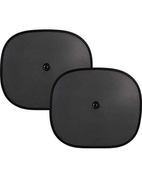 Ding Baby Sun Shades for Car - Black - with Suction Cup Car Seat Accessories