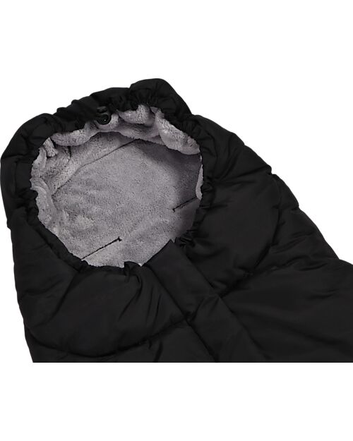 Ding Baby Universal Footmuff for Stroller Deluxe - Black - Waterproof Footmuffs