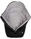 Ding Baby Universal Footmuff for Stroller Deluxe - Black - Waterproof Footmuffs